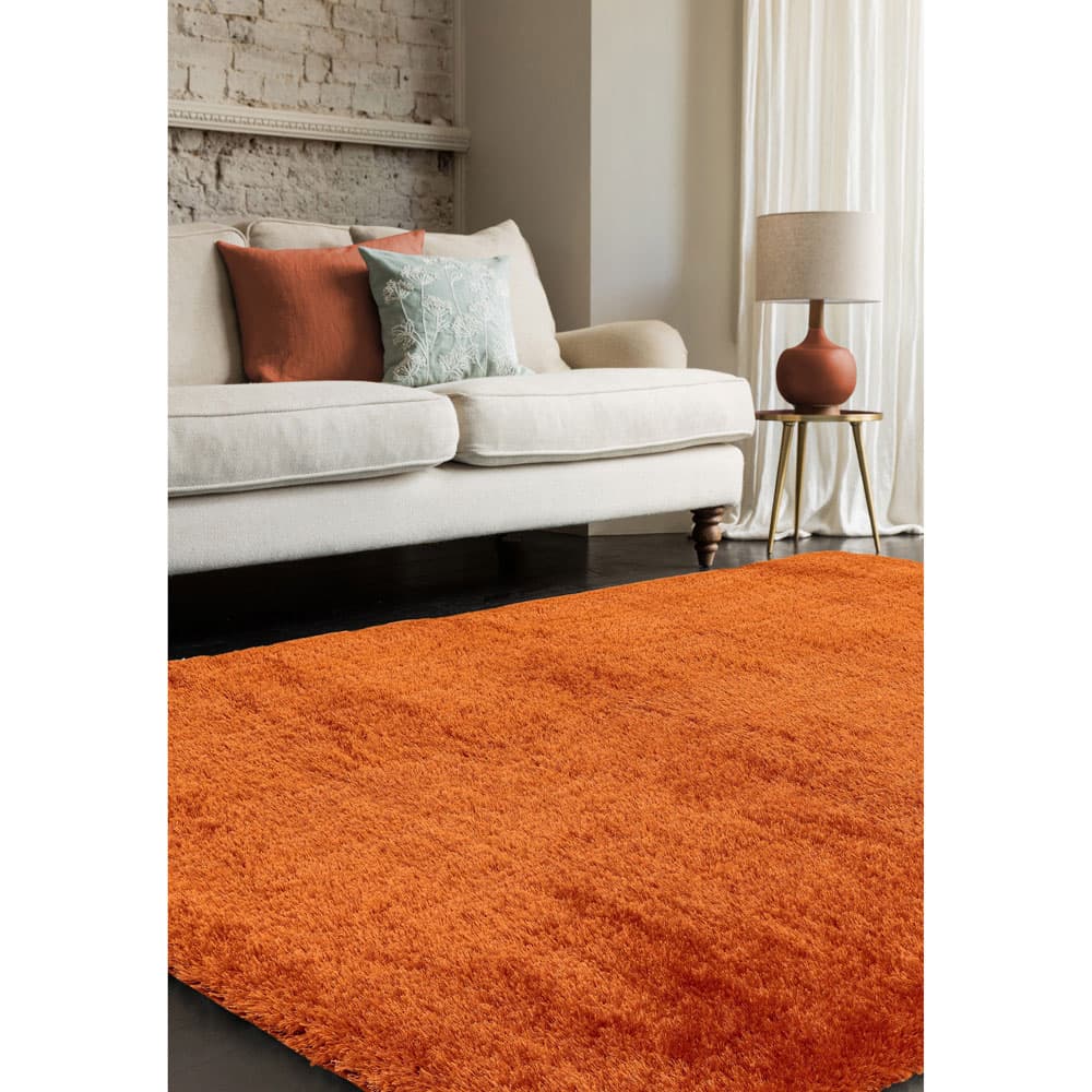 Payton Orange Rug by Attic Rugs