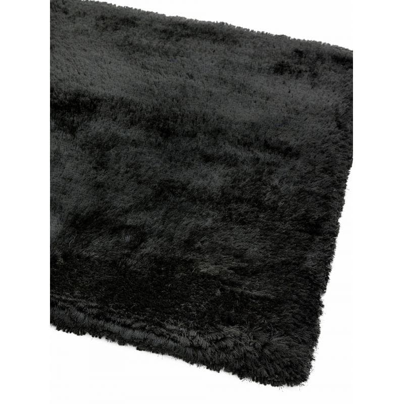 Plush Black Rug by Attic Rugs