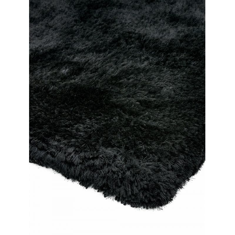 Plush Black Rug by Attic Rugs