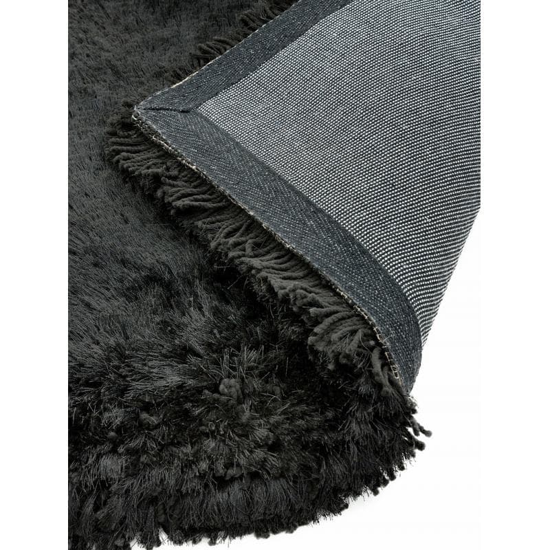 Plush Black Rug by Attic Rugs