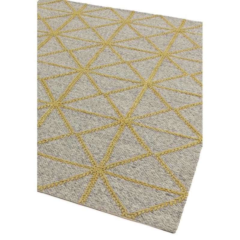 Prism Ochre Rug by Attic Rugs