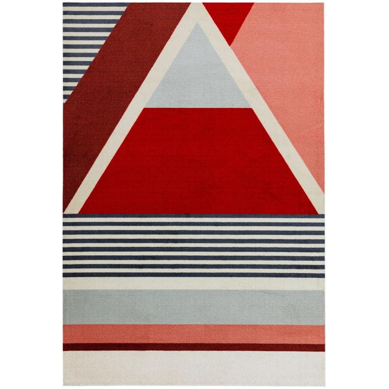 Riley Rl02 Red Rug by Attic Rugs