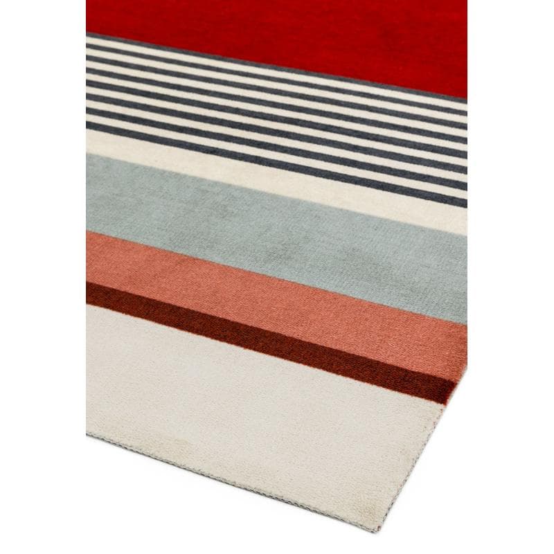 Riley Rl02 Red Rug by Attic Rugs