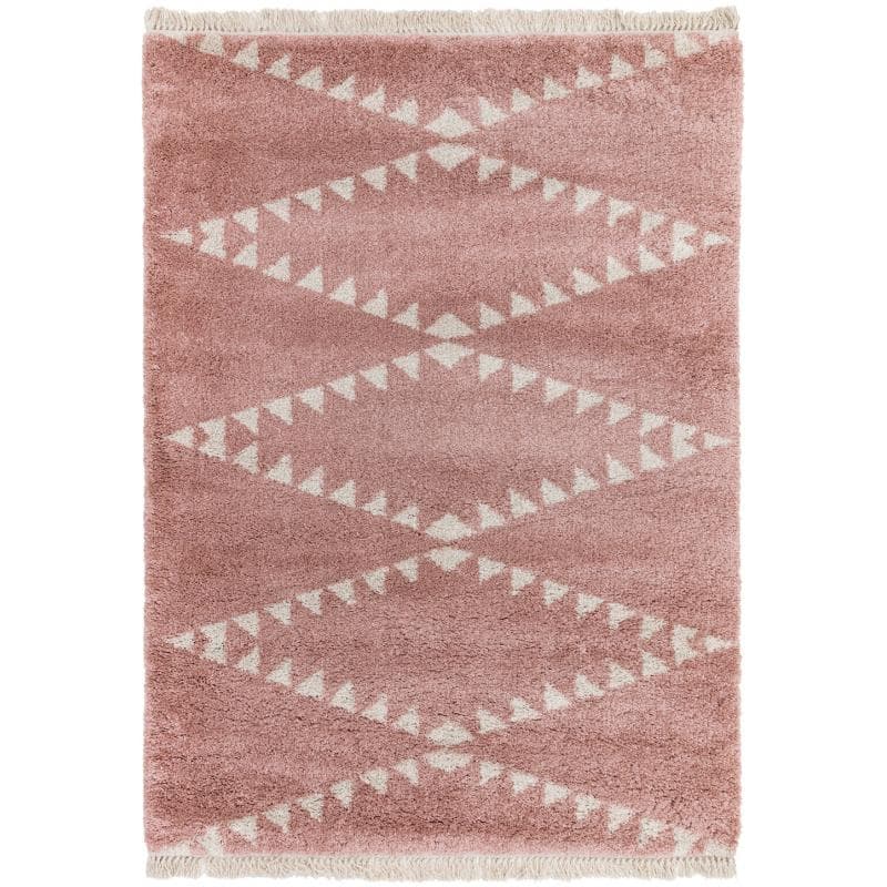 Rocco Rc01 Pink Rug by Attic Rugs