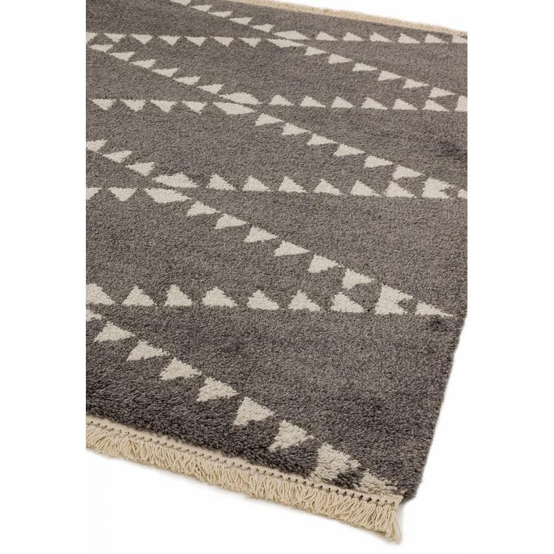 Rocco Rc04 Charcoal Rug by Attic Rugs