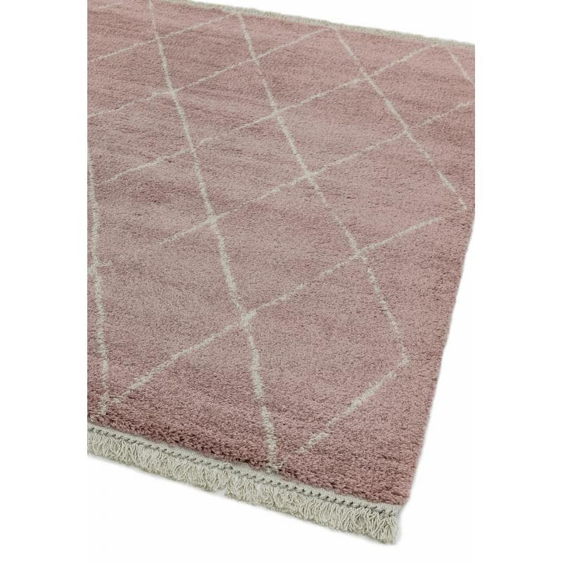 Rocco Rc09 Pink Diamond Rug by Attic Rugs