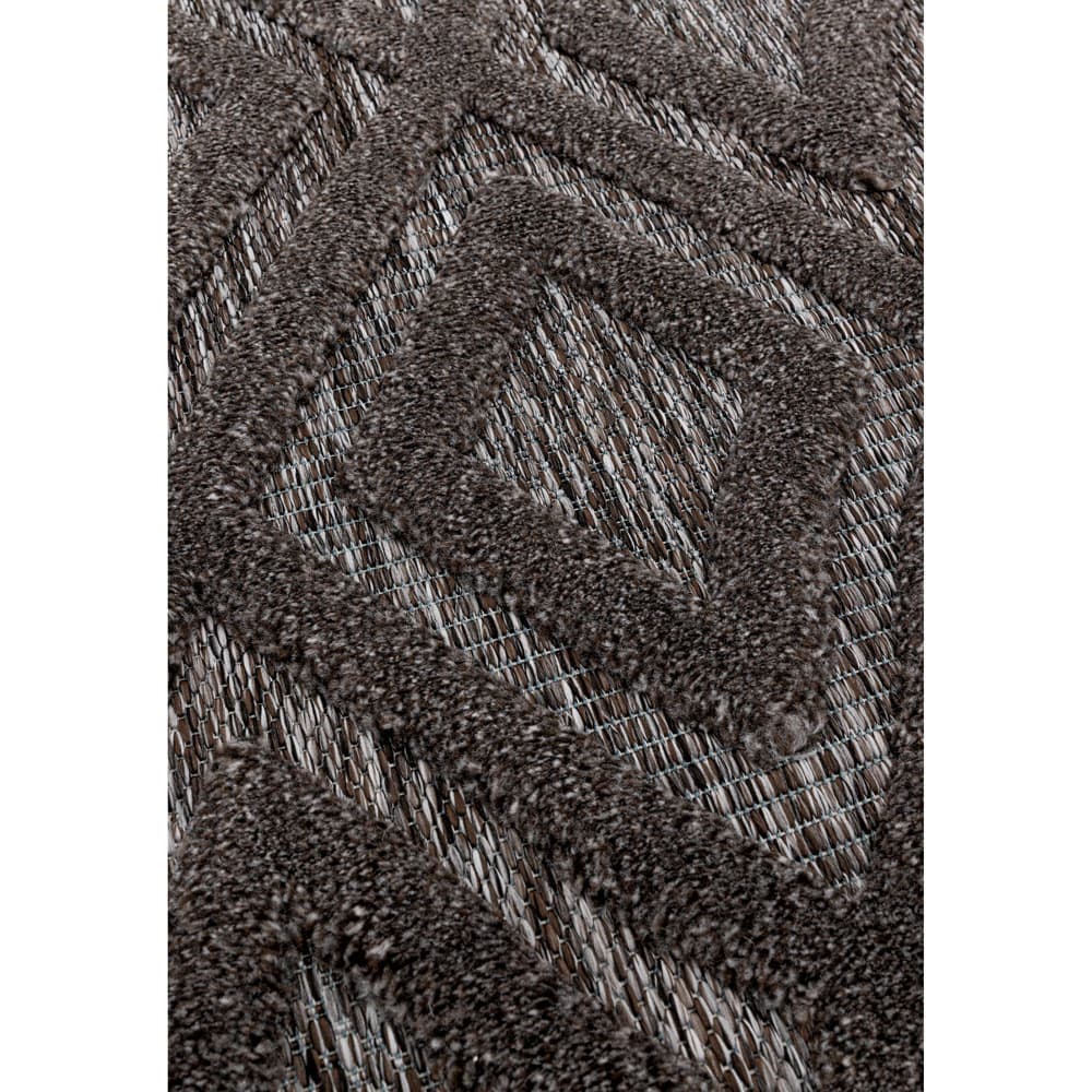 Salta Sa02 Charcoal Diamond Rug by Attic Rugs