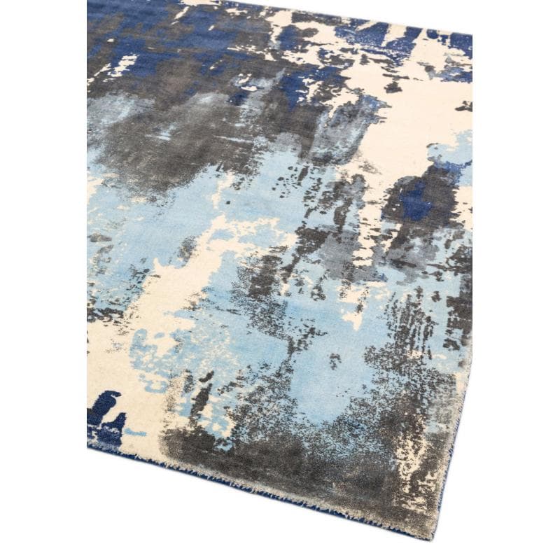 Saturn Blue Rug by Attic Rugs