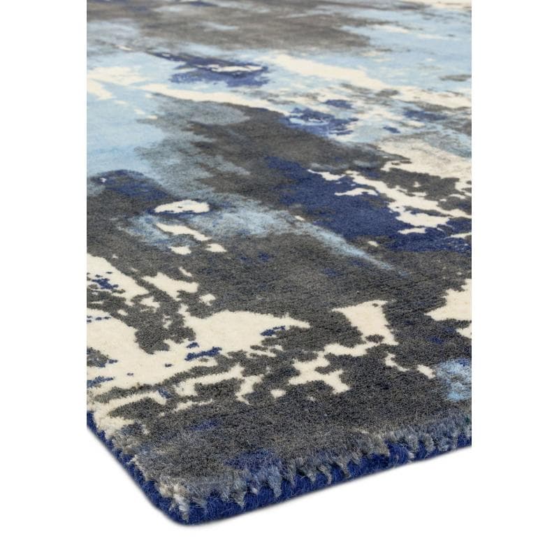 Saturn Blue Rug by Attic Rugs