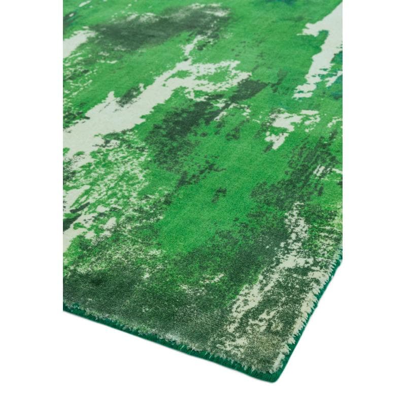 Saturn Green Rug by Attic Rugs