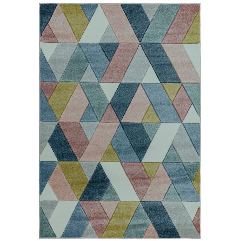 Sketch Sk02 Rhombus Multi Rug by Attic Rugs