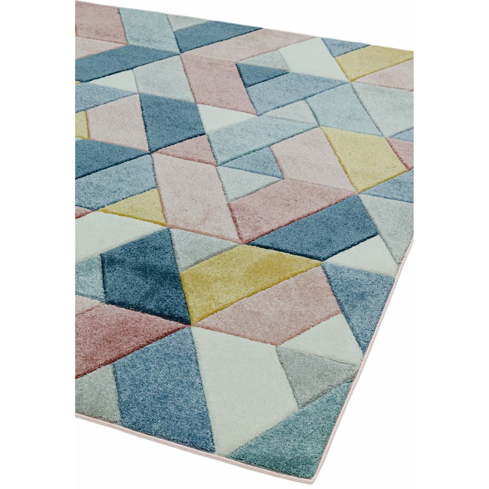 Sketch Sk02 Rhombus Multi Rug by Attic Rugs