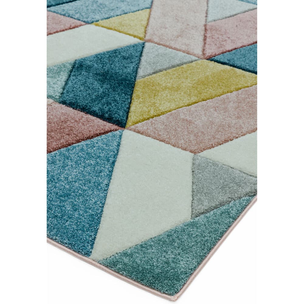 Sketch Sk02 Rhombus Multi Rug by Attic Rugs