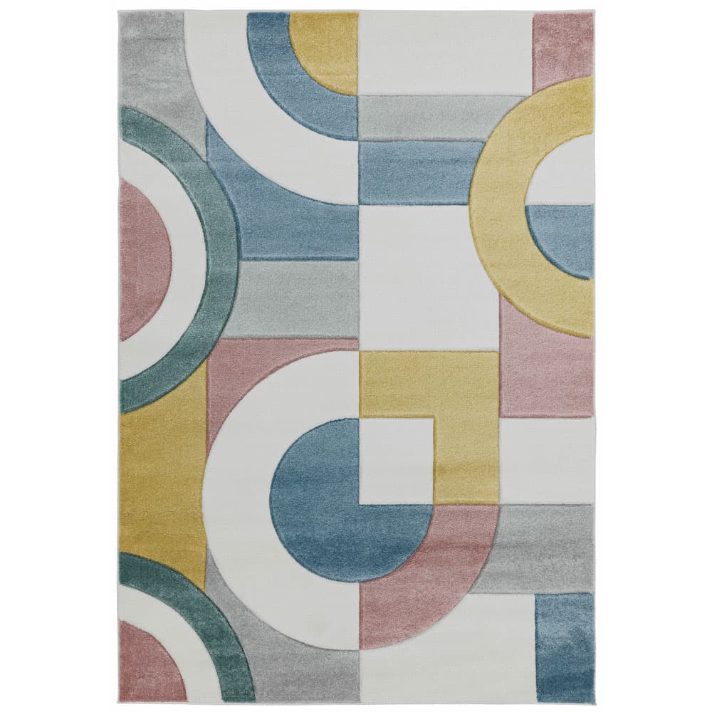 Sketch Sk08 Retro Multi Rug by Attic Rugs