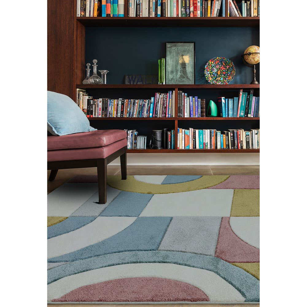 Sketch Sk08 Retro Multi Rug by Attic Rugs