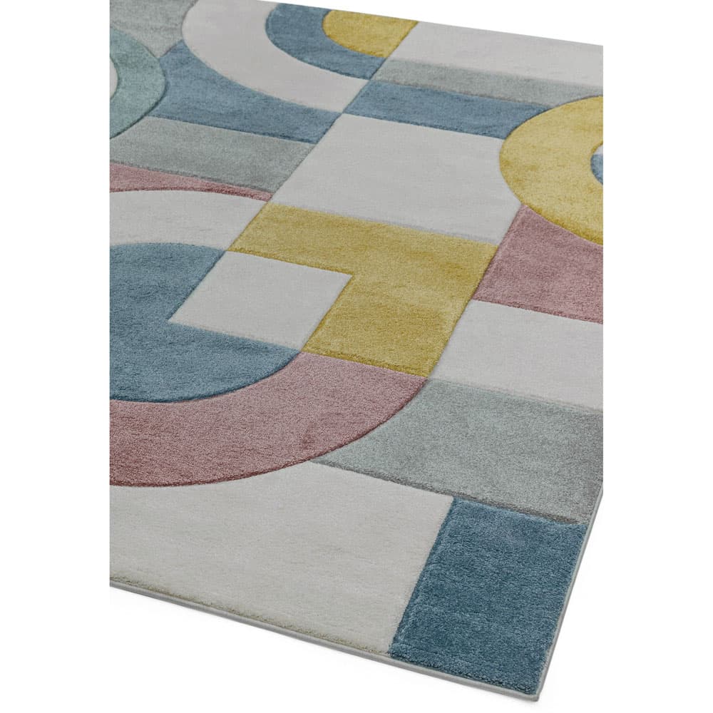 Sketch Sk08 Retro Multi Rug by Attic Rugs