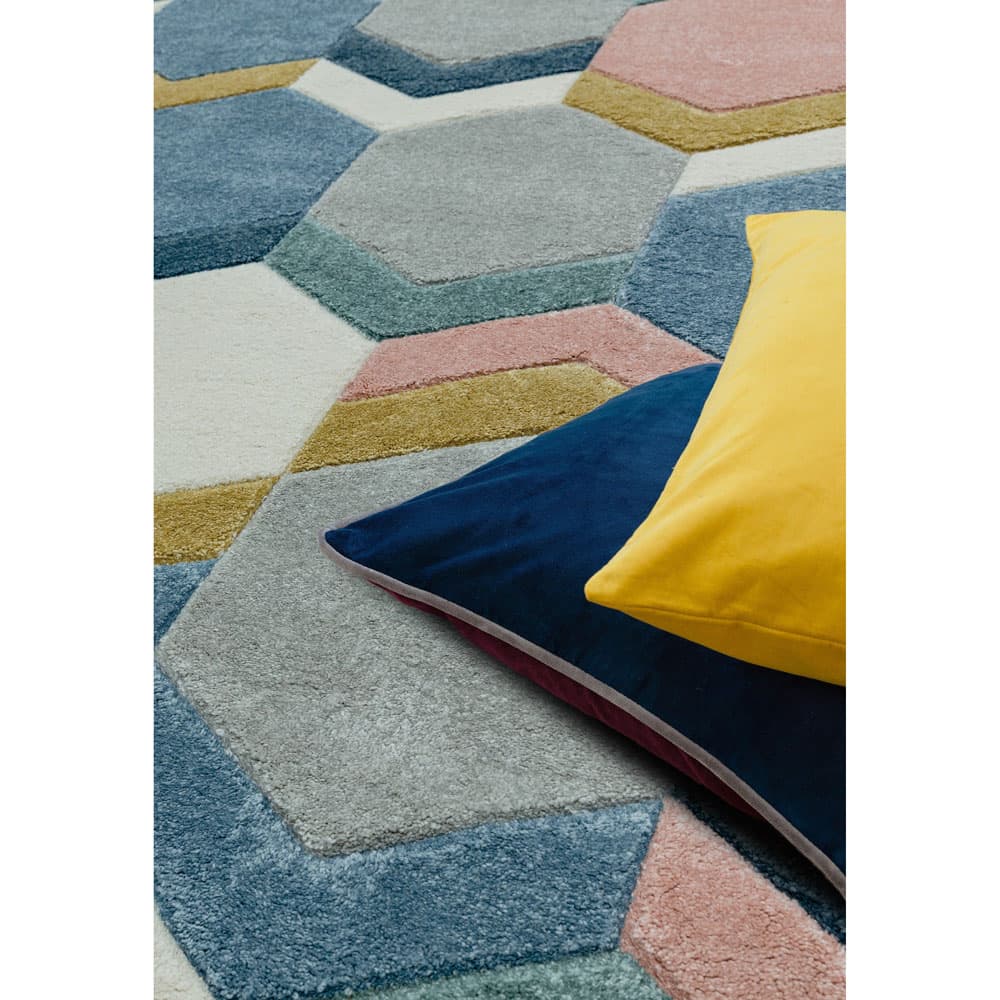 Sketch Sk10 Hexagon Multi Rug by Attic Rugs