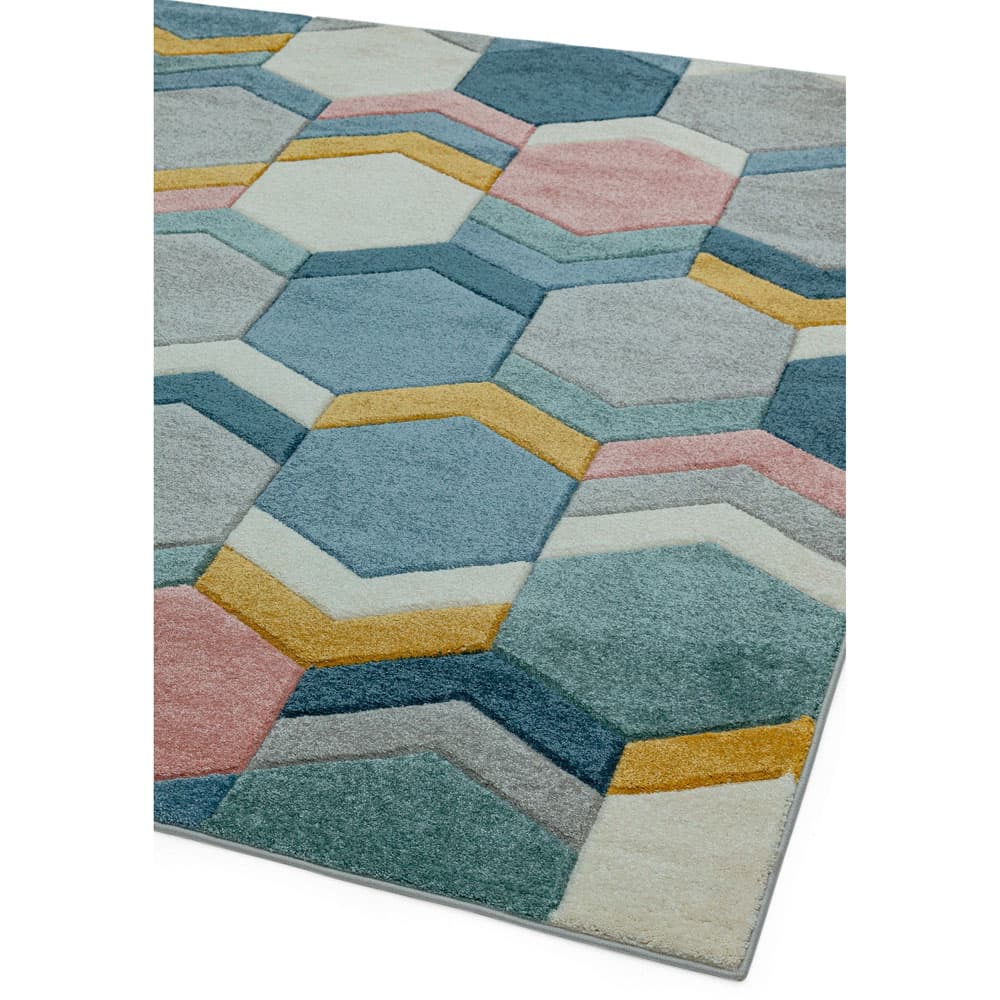 Sketch Sk10 Hexagon Multi Rug by Attic Rugs