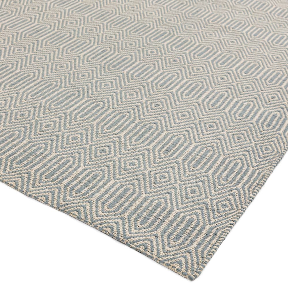 Sloan Duck Egg Runner Rug by Attic Rugs