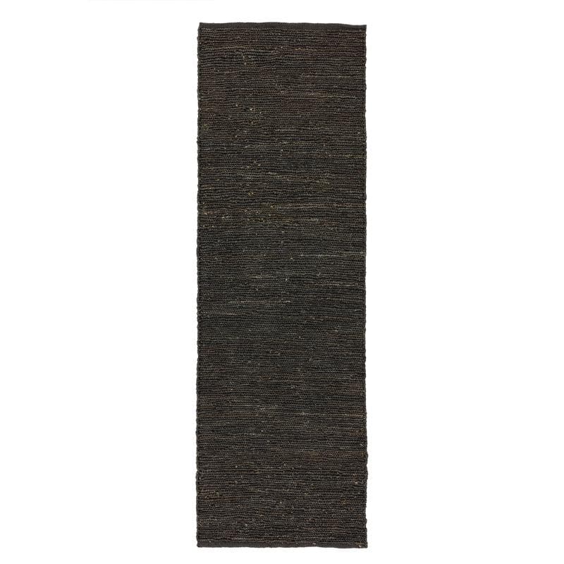 Soumak Charcoal Rug by Attic Rugs