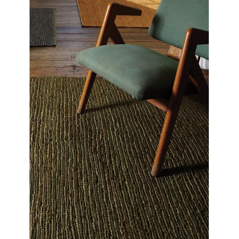 Soumak Green Rug by Attic Rugs