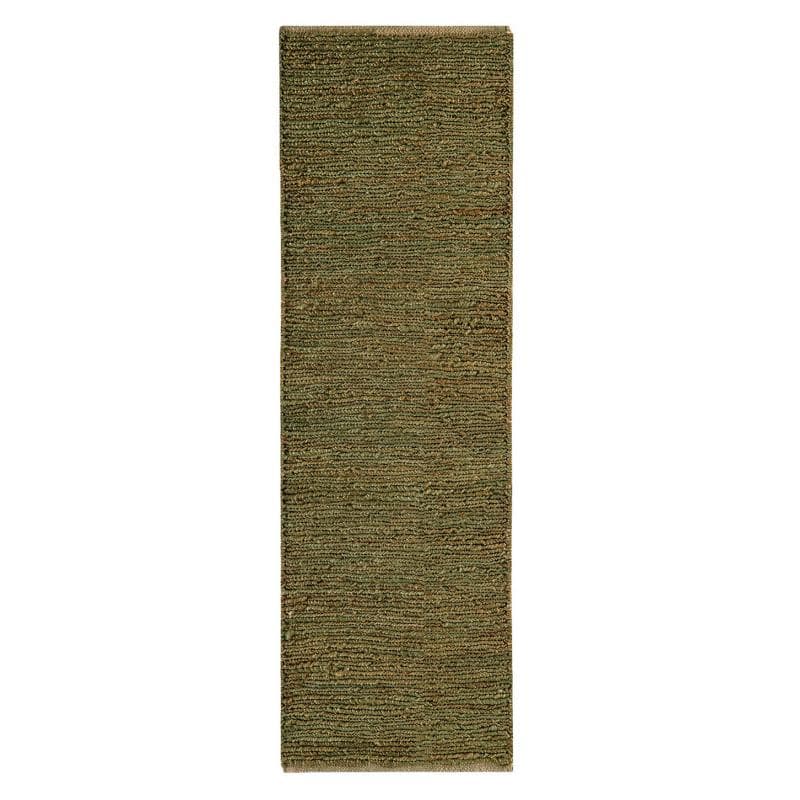 Soumak Green Rug by Attic Rugs