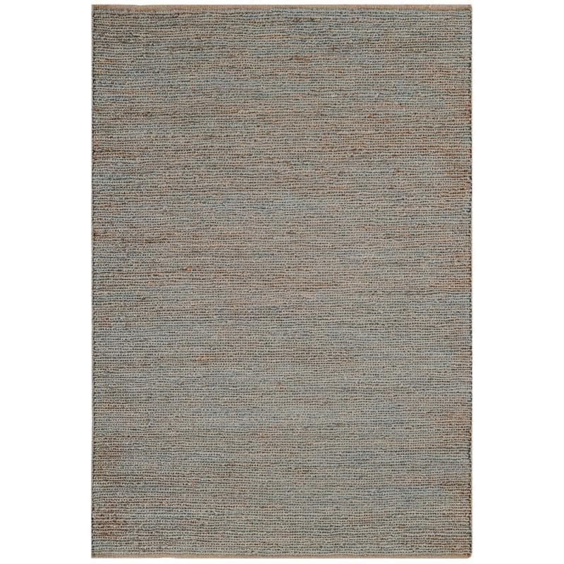 Soumak Silver Rug by Attic Rugs