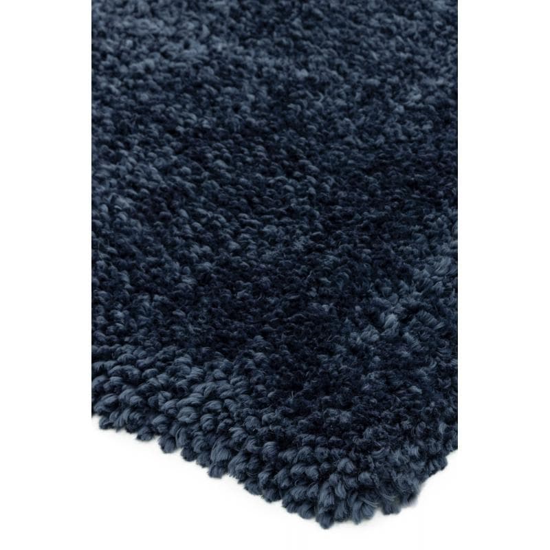 Spiral Navy Rug by Attic Rugs