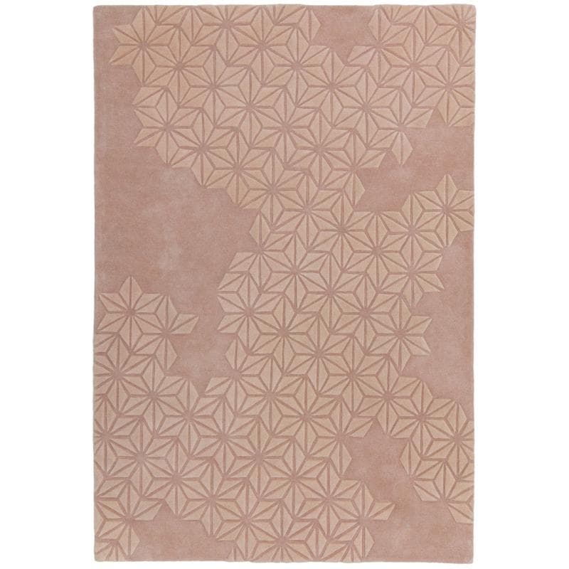 Starburst Pink Rug by Attic Rugs