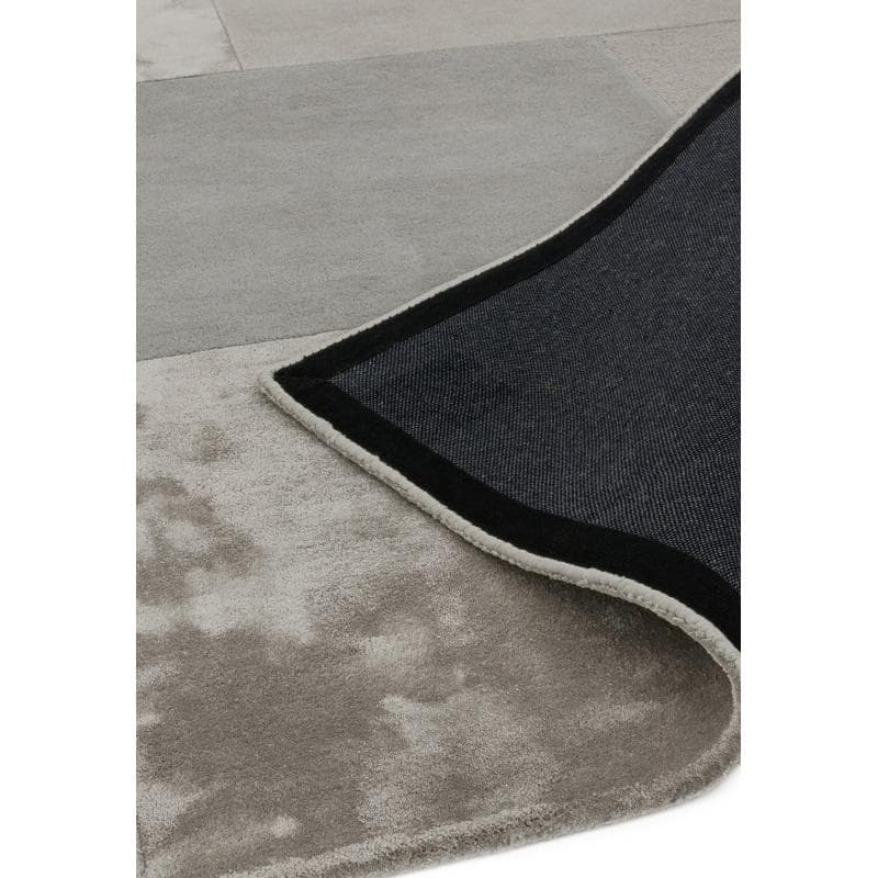 Tate Silver Rug by Attic Rugs