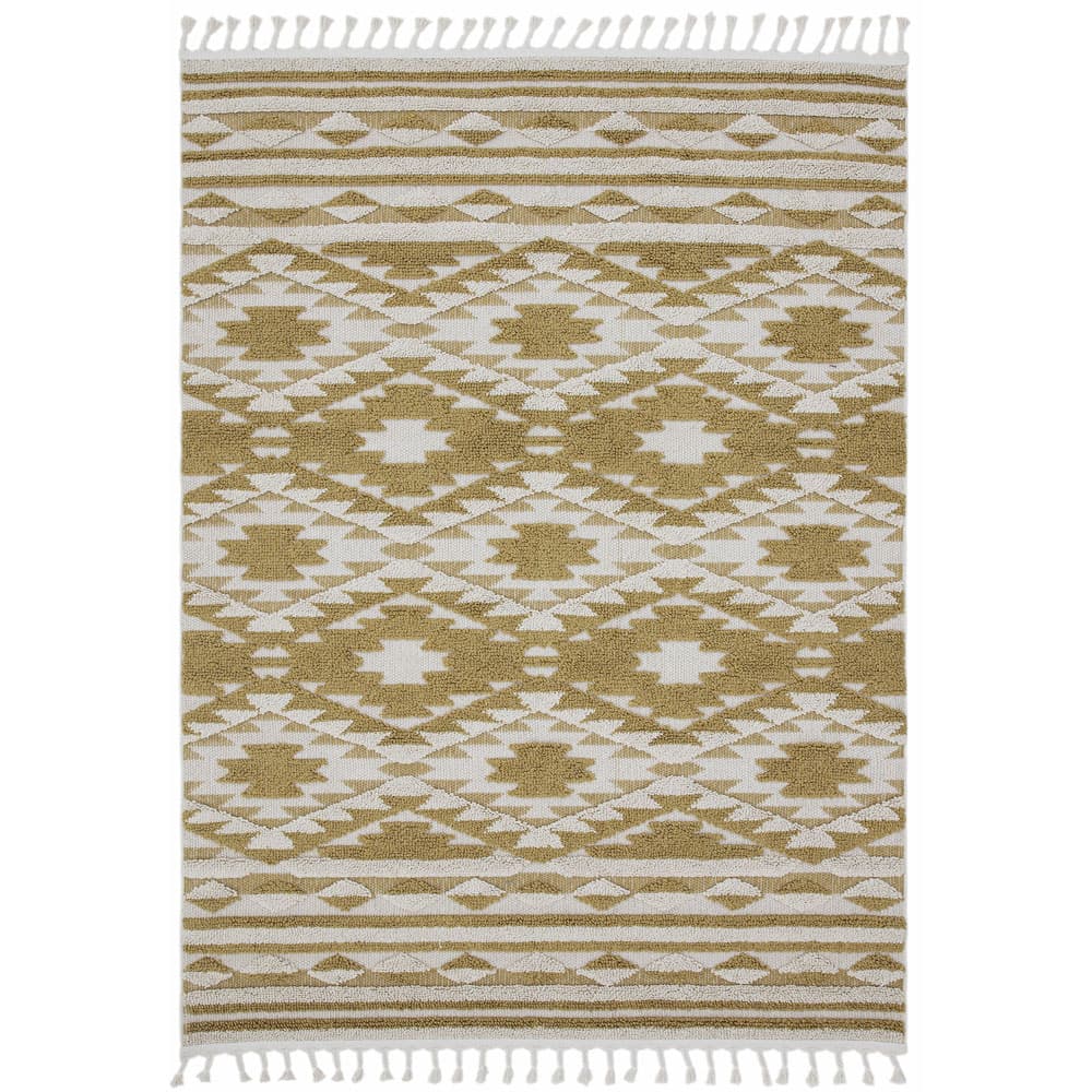 Taza Ta02 Ochre Rug by Attic Rugs