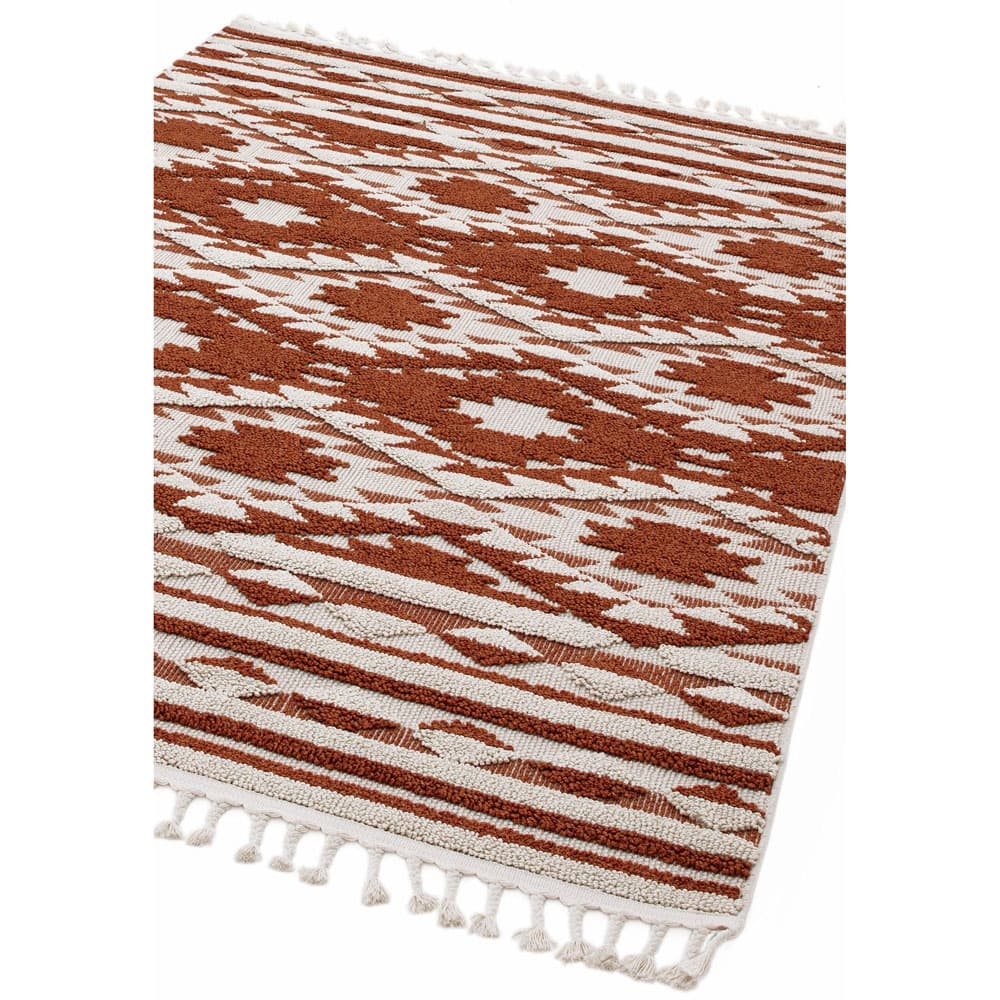 Taza Ta03 Terracotta Rug by Attic Rugs