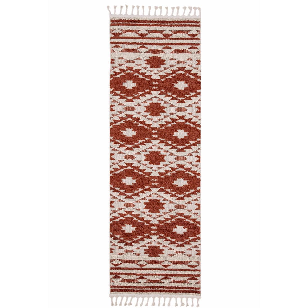 Taza Ta03 Terracotta Rug by Attic Rugs