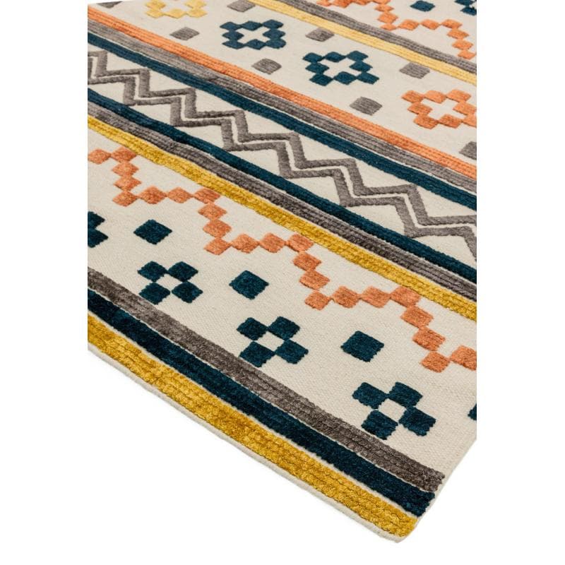 Theo Earth Tone Geo Rug by Attic Rugs