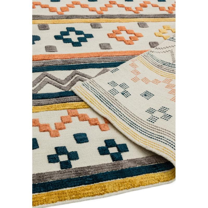 Theo Earth Tone Geo Rug by Attic Rugs