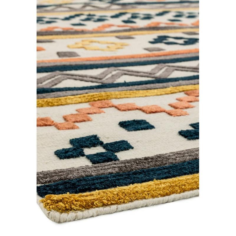 Theo Earth Tone Geo Rug by Attic Rugs