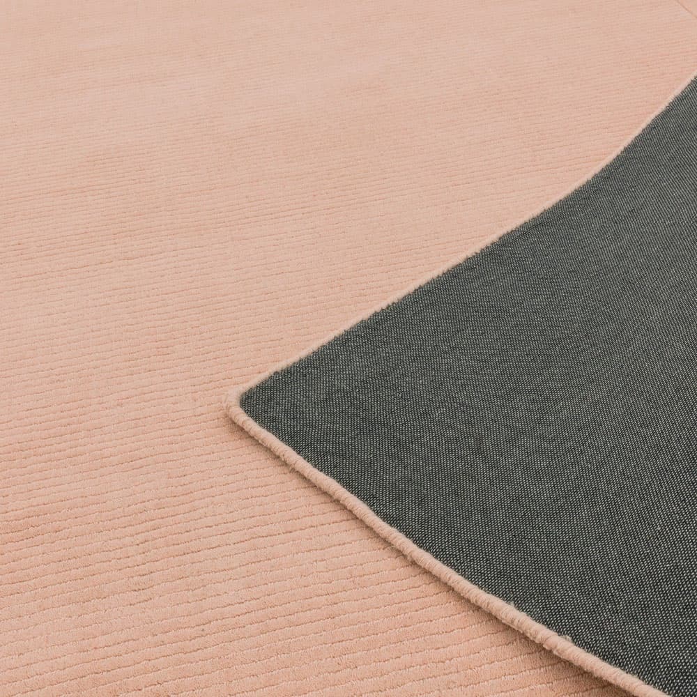 York Pink Wool Runner Rug by Attic Rugs