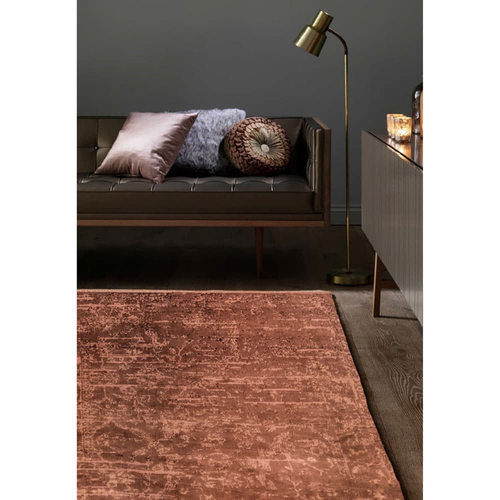 Zehraya Ze05 Rust Abstract Rug by Attic Rugs