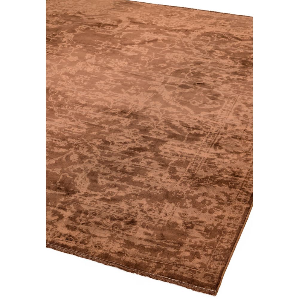 Zehraya Ze05 Rust Abstract Rug by Attic Rugs