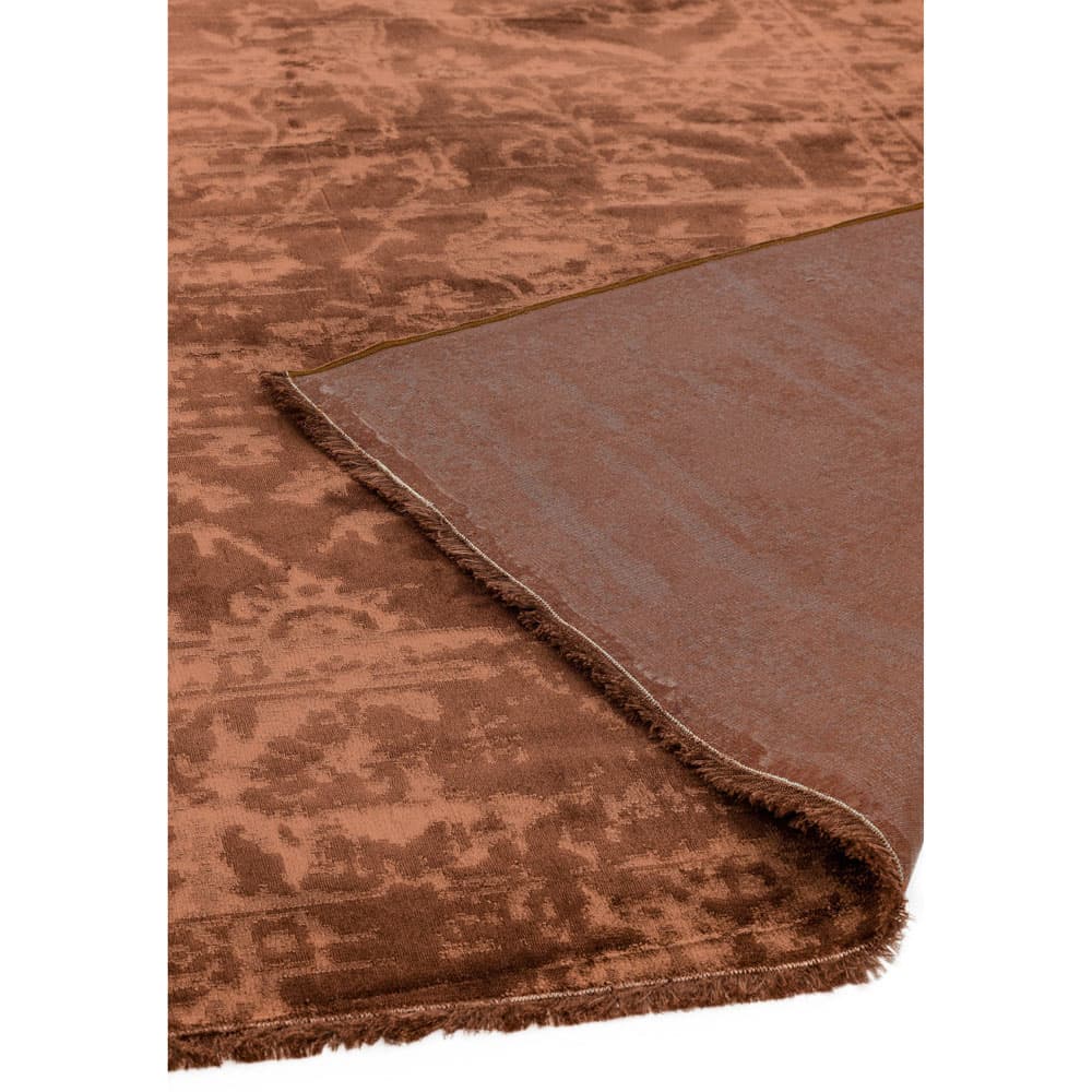 Zehraya Ze05 Rust Abstract Rug by Attic Rugs