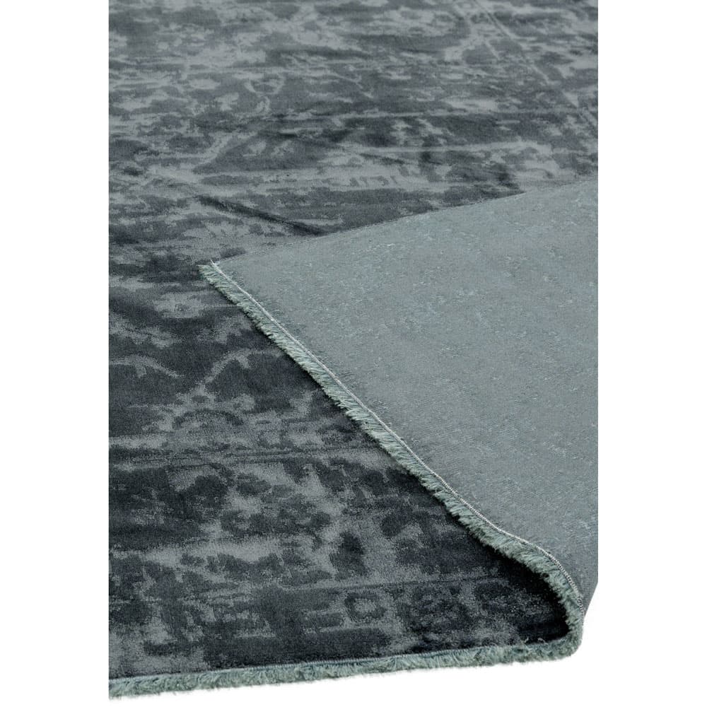 Zehraya Ze07 Charcoal Abstract Rug by Attic Rugs