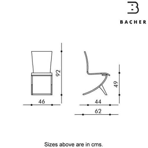 Jessy Dining Chair by Bacher Tische