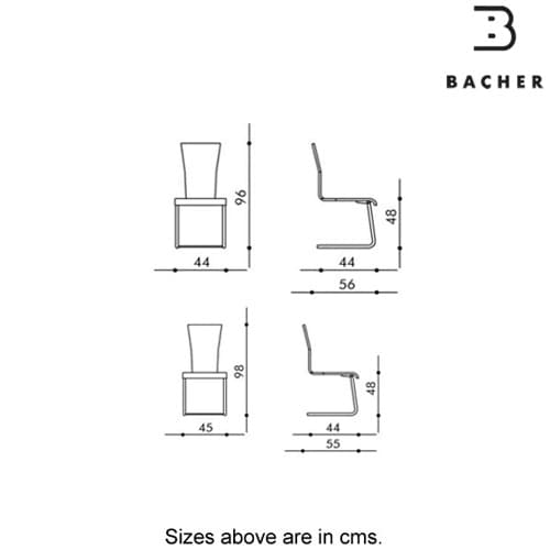 Jimmy Dining Chair by Bacher Tische