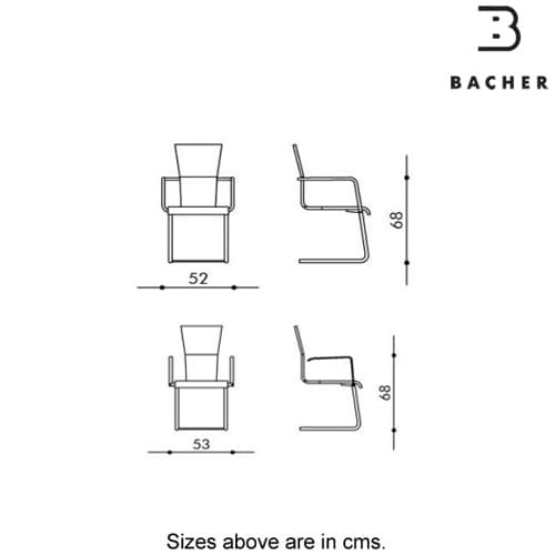 Jimmy Armchair by Bacher Tische