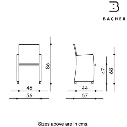 Brandon Armchair by Bacher Tische