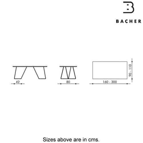 Aiden Dining Table by Bacher Tische