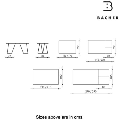 Aiden Extending Dining Table by Bacher Tische