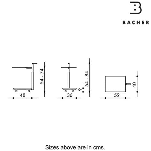 Verso Coffee Table by Bacher Tische