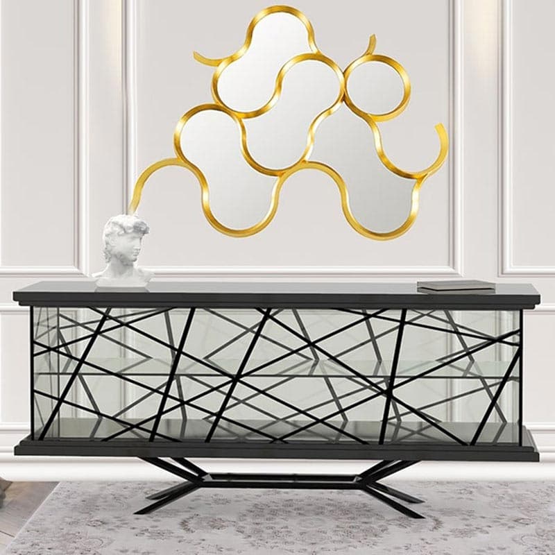 Portobello Black Sideboard by Bateye