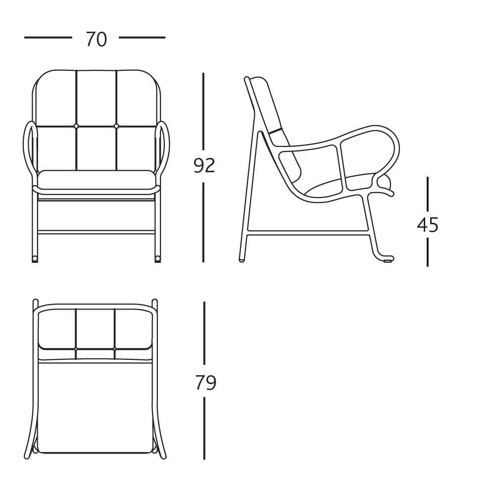 Gardenias Armchair by Bd Barcelona